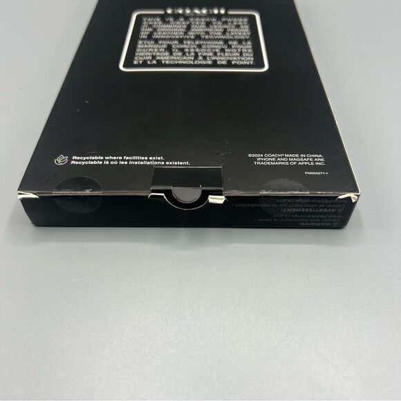 Coach iPhone 15 Pro Max Case - Pink and Orange Signature Design - Picture 4 of 4